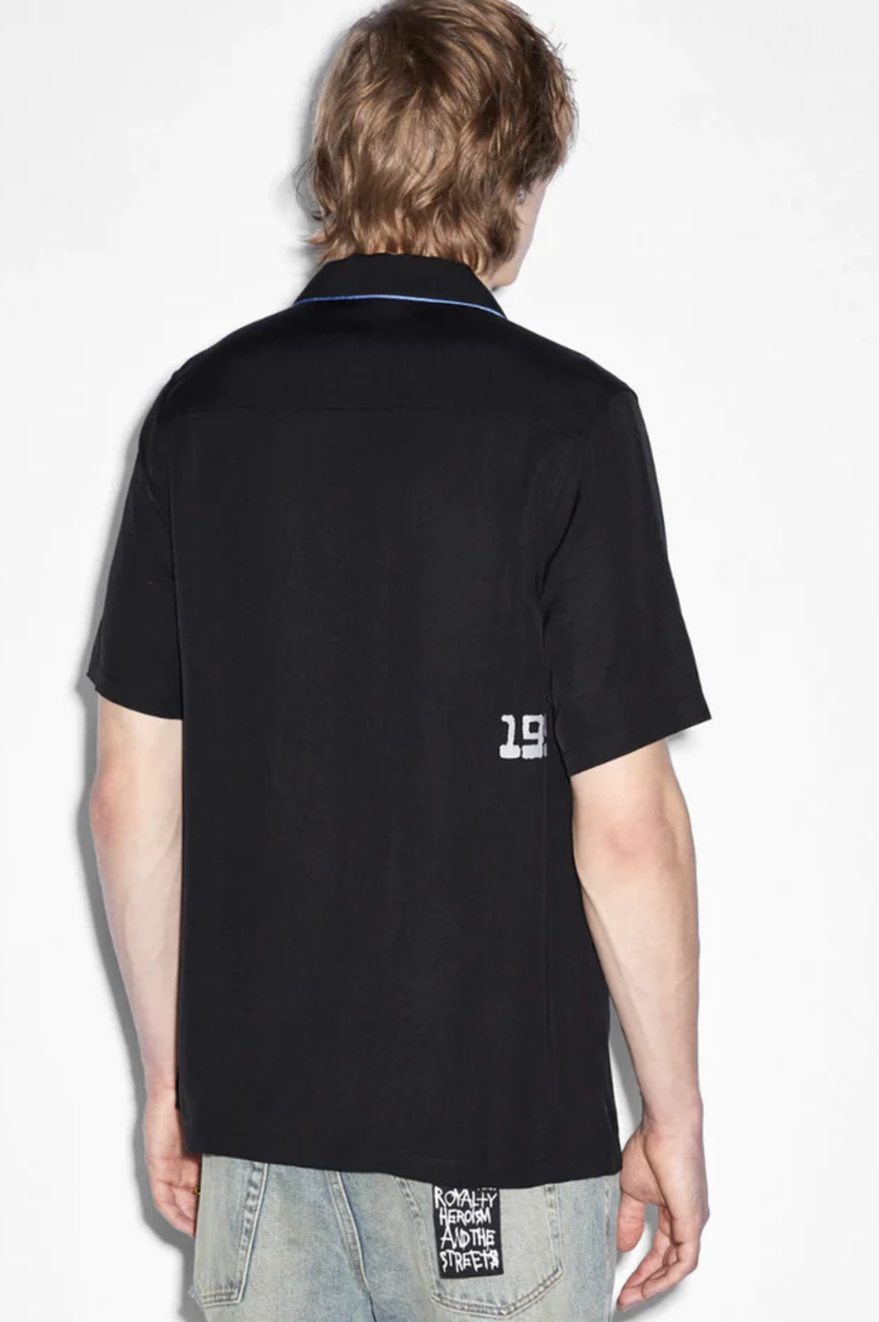 ZINE RESORT SS SHIRT BLACK