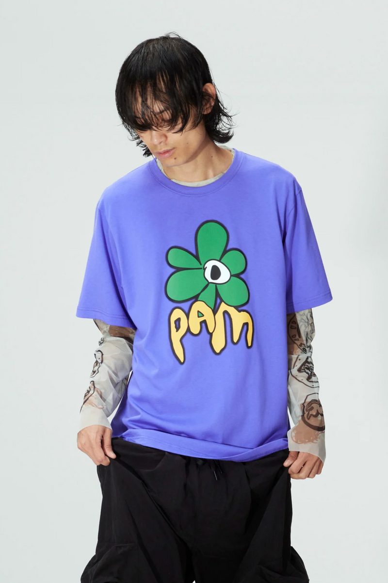 GESTURES SS TEE PURPLE HAZE