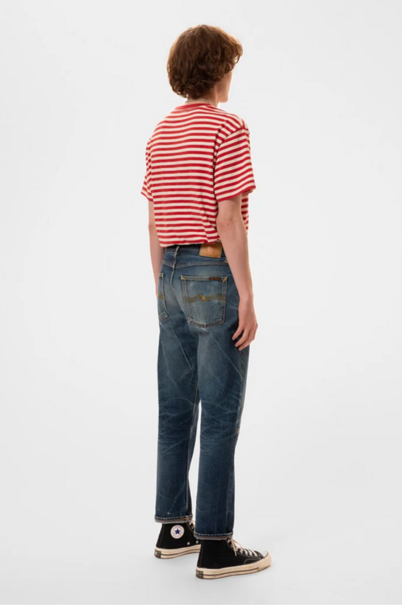 LEFFE BRETON STRIPE TEE OFFWHITE/RED