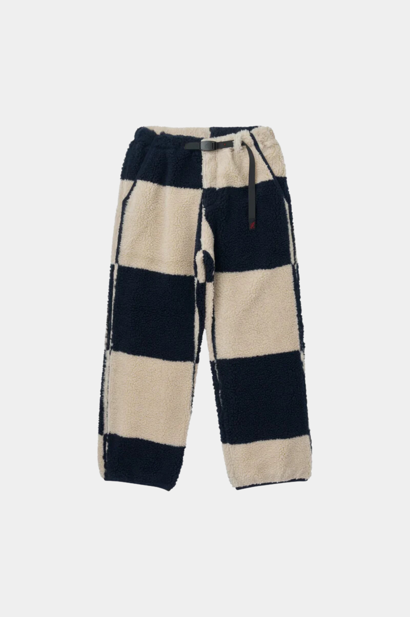 CHECKERED SHERPA PANT