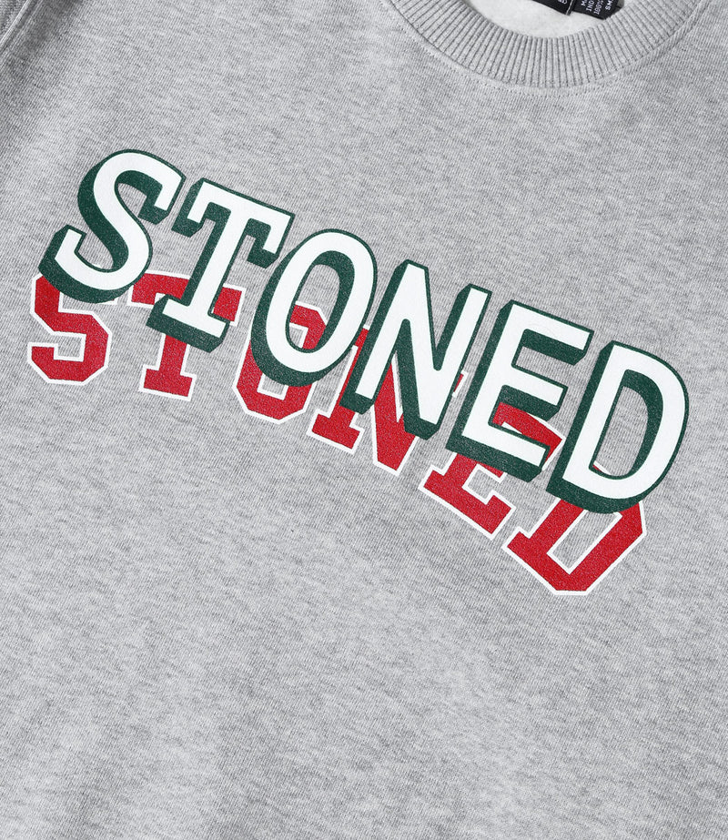 STONED BEAR STACK SWEATSHIRT