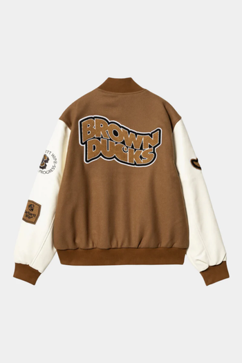 BROWN DUCKS BOMBER