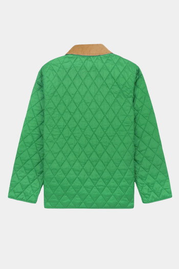 VENDOME QUILTED JACKET VERDE/TAN