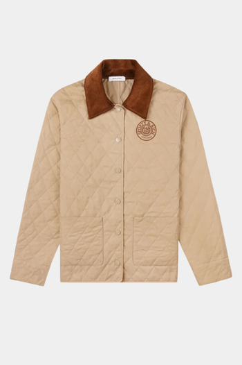 CONNECTICUT CREST QUILTED JACKET