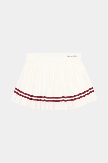 CLASSIC LOGO PLEATED SKIRT