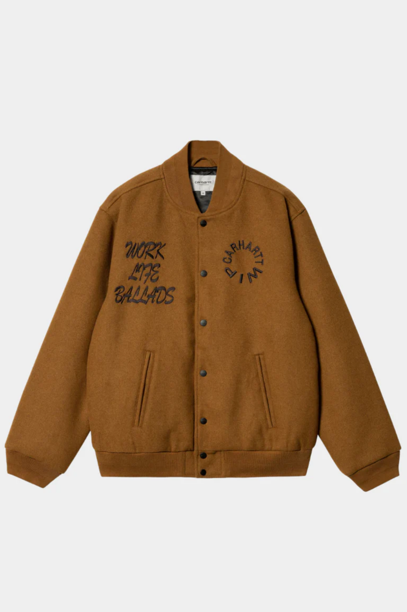 WORK VARSITY BOMBER