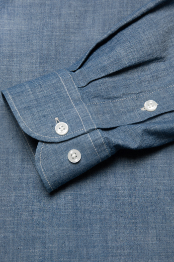 GEORGE CHAMBRAY SHIRT BLUE