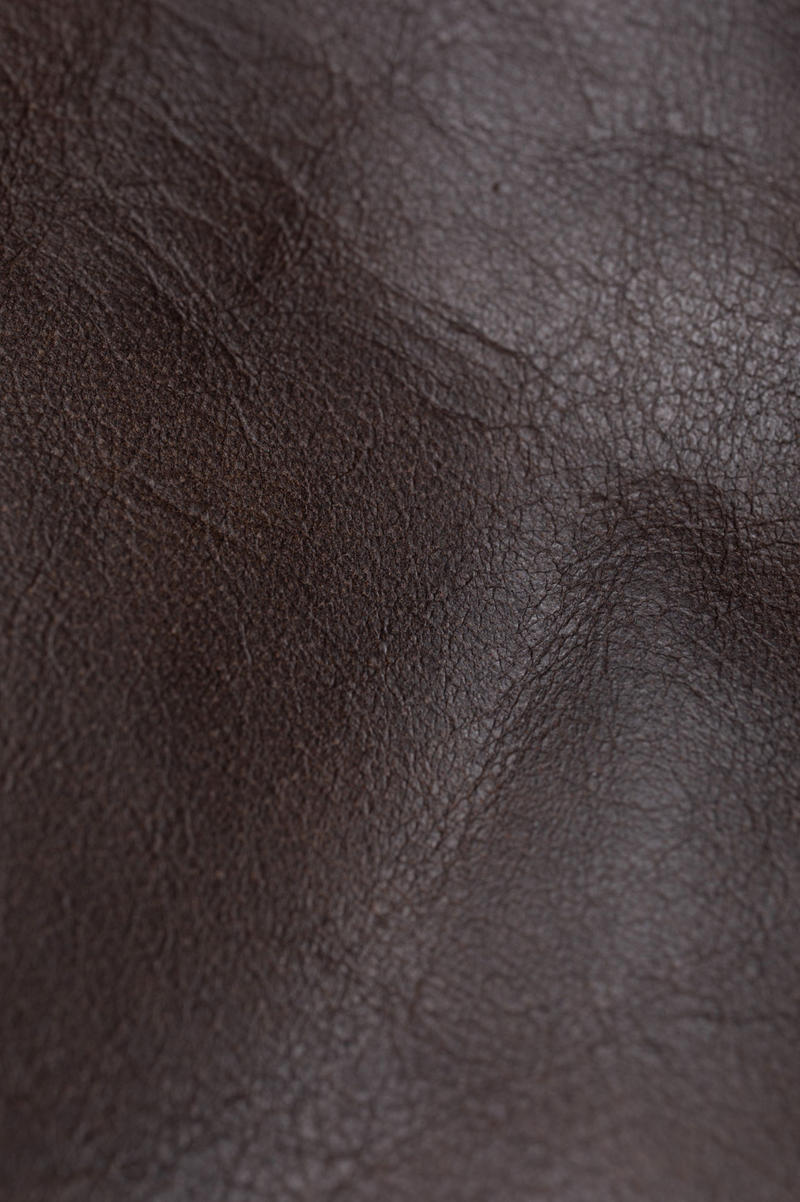 EDDY RIDER LEATHER JACKET BROWN