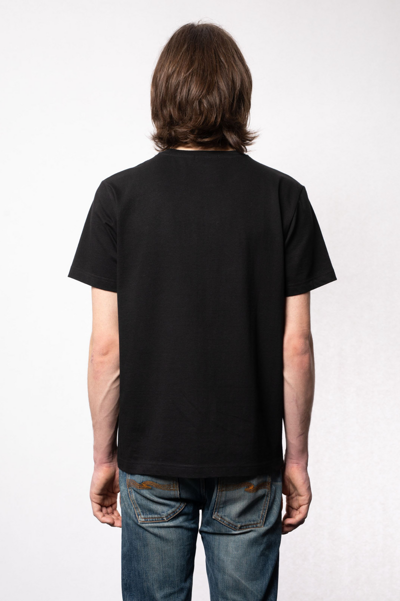 ROY LOGO TEE BLACK