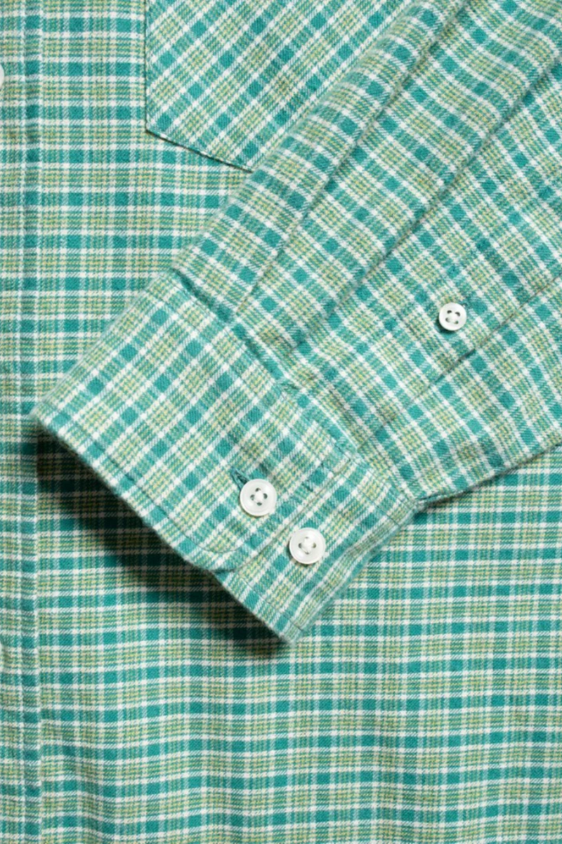 FILIP CHECKED BD SHIRT GREEN