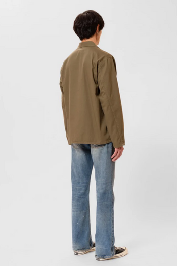 BUDDY HERRINGBONE CHORE JACKET OLIVE