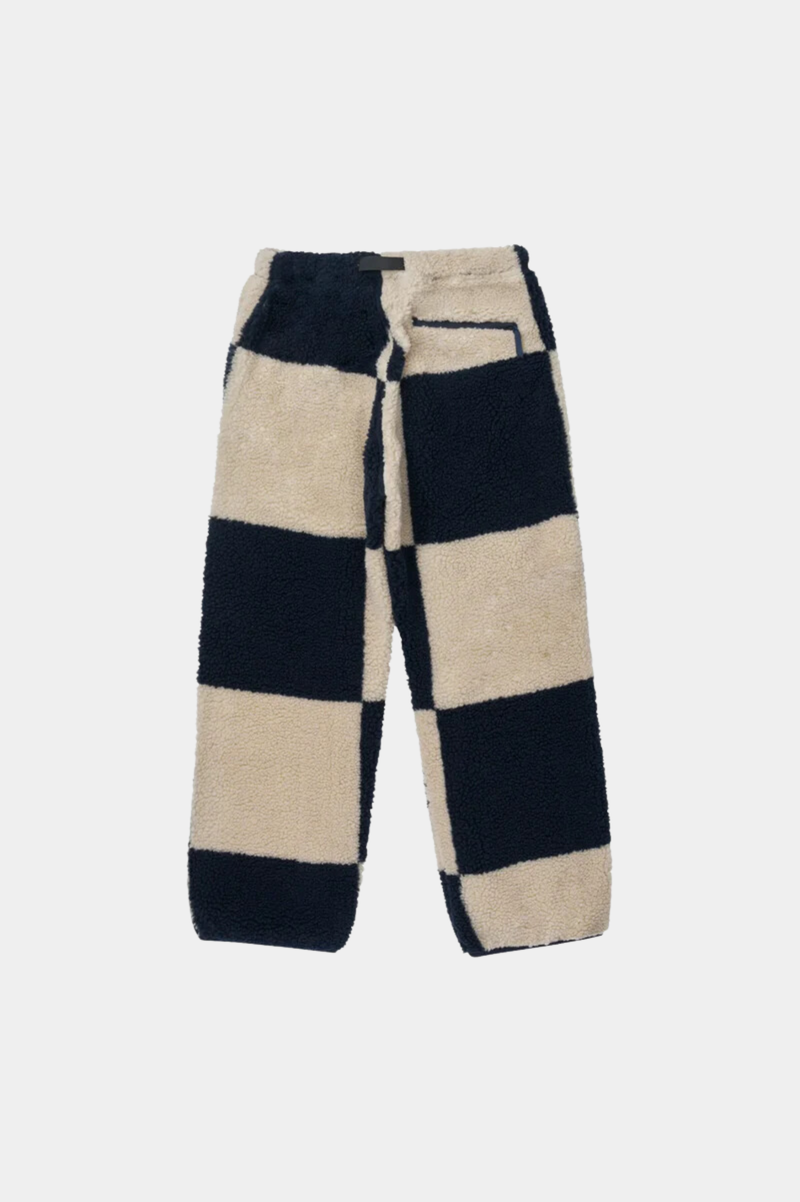 CHECKERED SHERPA PANT