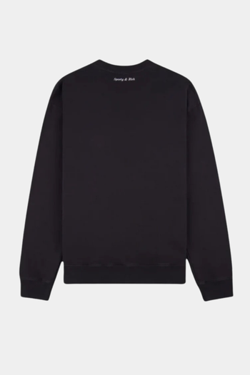 WELLNESS CLUB FLOCKED CREWNECK