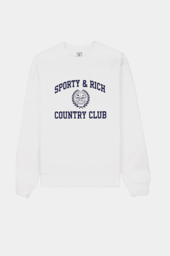 VARSITY CREST CREWNECK