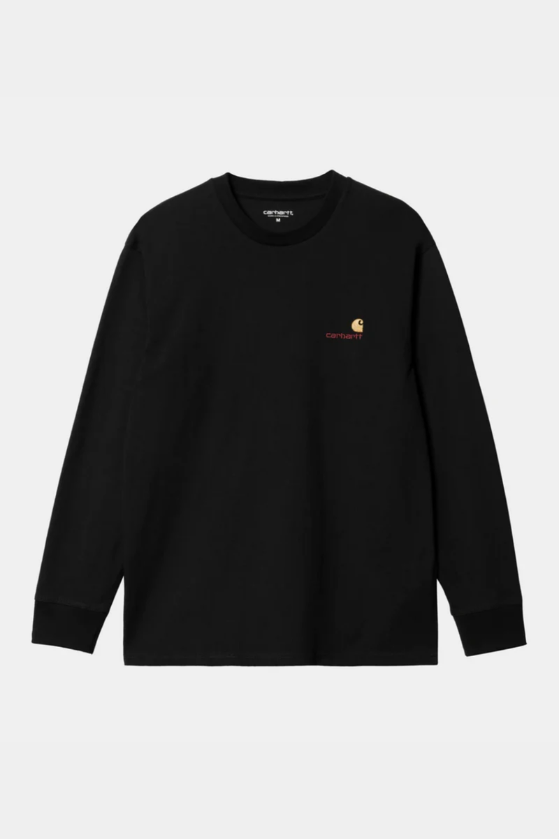 L/S AMERICAN SCRIPT T-SHIRT