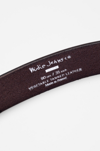 WESTERN SILVER BELT DARK BROWN