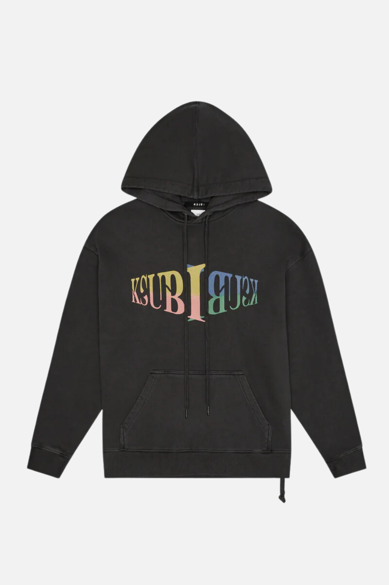 CROSSROADS BIGGIE HOODIE FADED BLACK