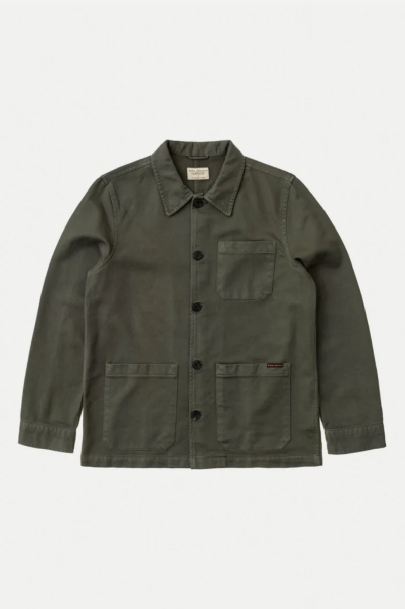 BARNEY WORKER JACKET OLIVE