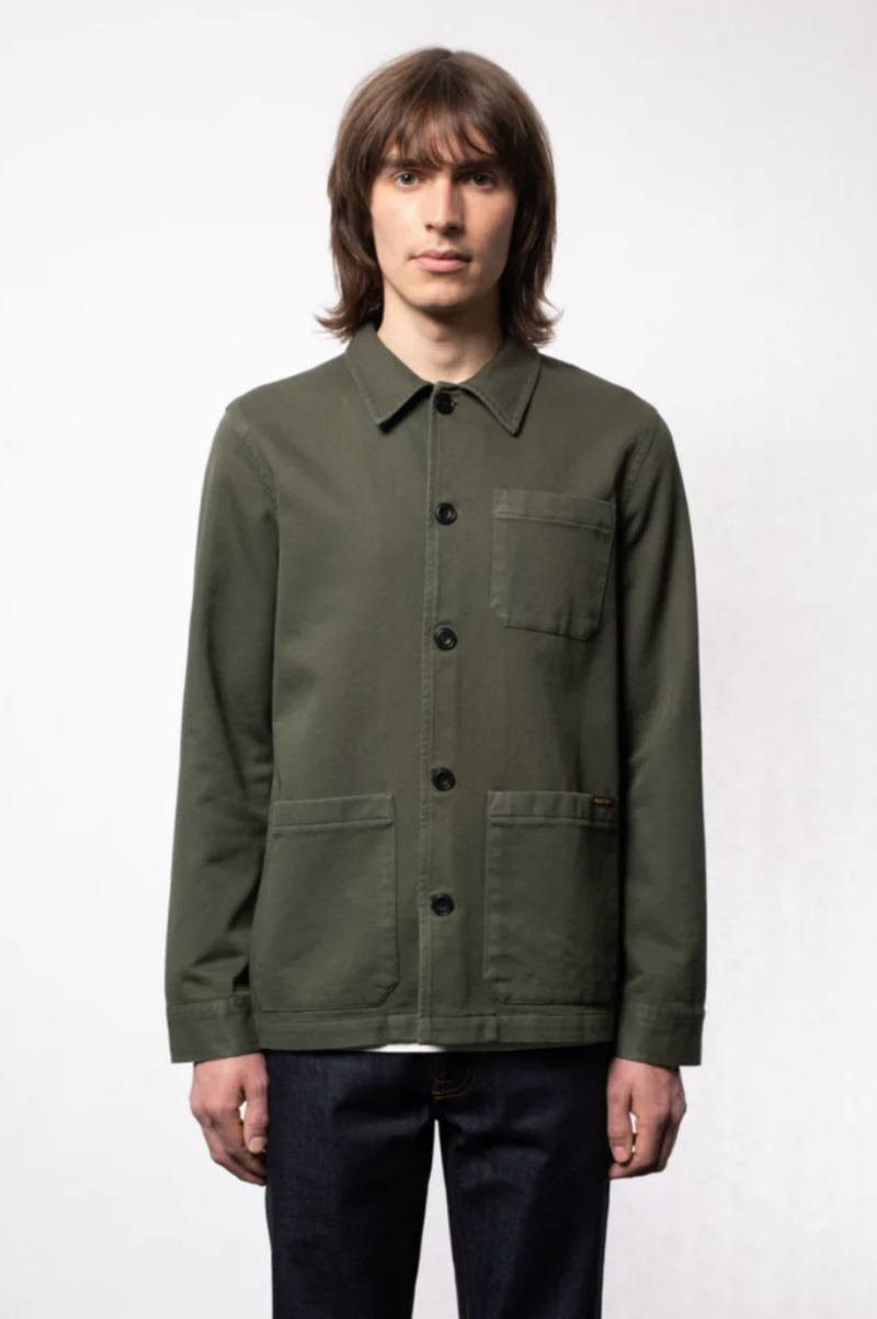 BARNEY WORKER JACKET OLIVE