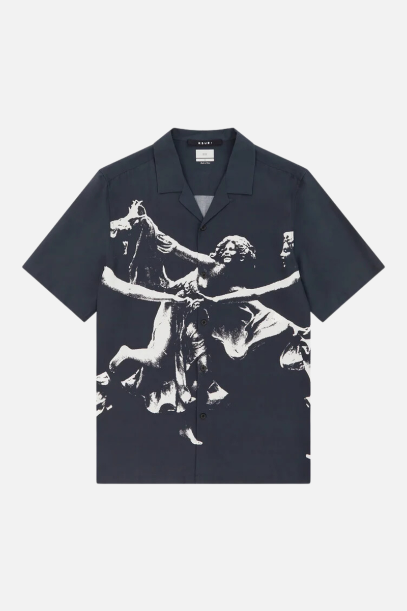 DANCERS RESORT SS SHIRT BLACK