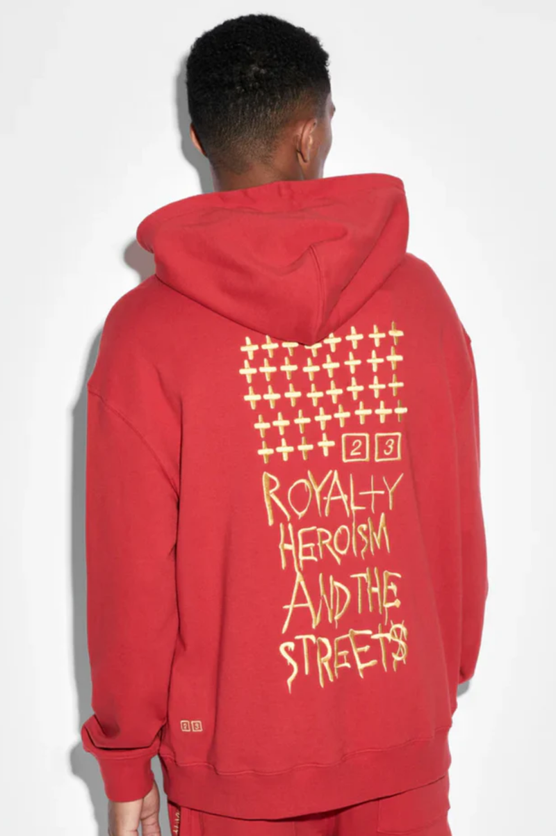 KSUBI 23 BIGGIE HOODIE RED