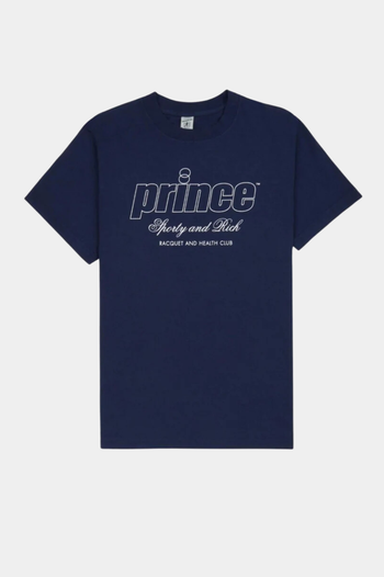 PRINCE HEALTH T-SHIRT NAVY WHITE