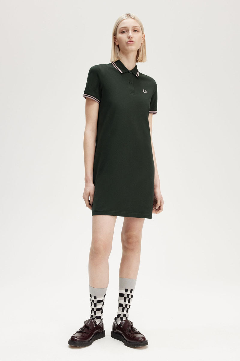 TWIN TIPPED FRED PERRY DRESS