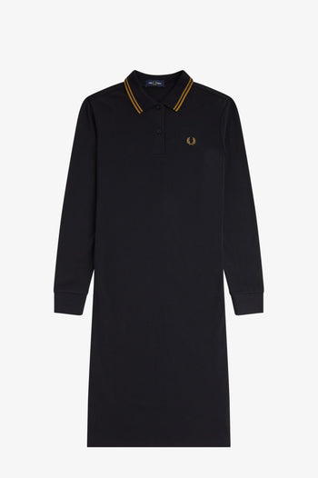 THE LS FRED PERRY SHIRT DRESS