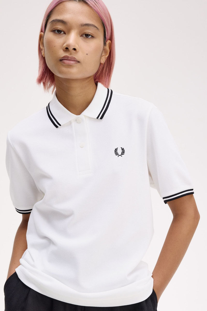 TWIN TIPPED FRED PERRY SHIRT