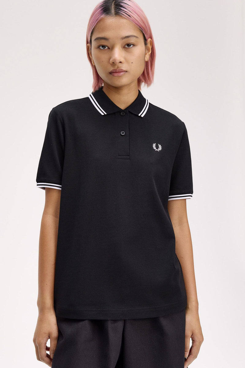 TWIN TIPPED FRED PERRY SHIRT