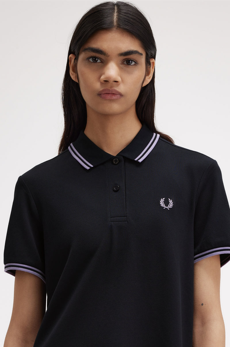 TWIN TIPPED FRED PERRY SHIRT