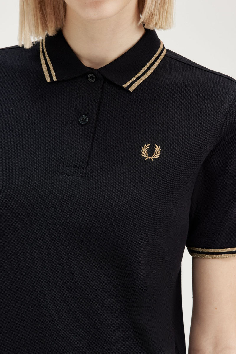 TWIN TIPPED FRED PERRY SHIRT