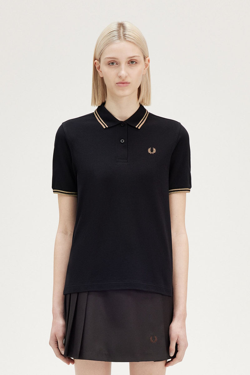 TWIN TIPPED FRED PERRY SHIRT