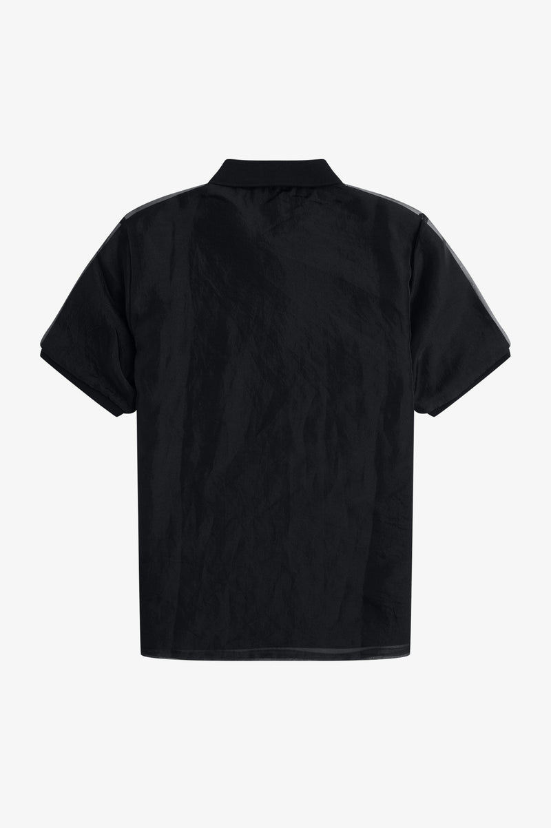 SHEER OVERLAY FRED PERRY SHIRT