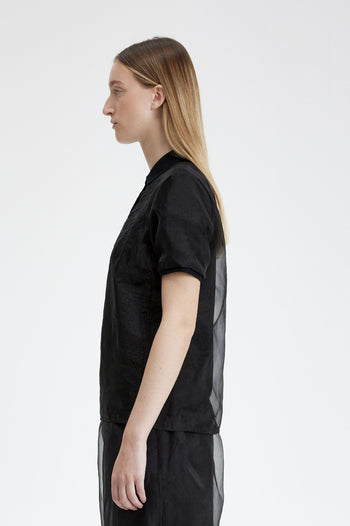 SHEER OVERLAY FRED PERRY SHIRT