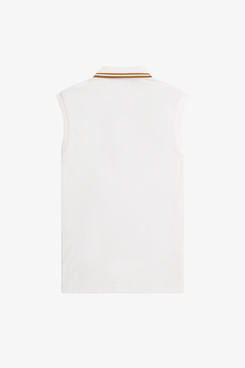 SLEEVELESS FRED PERRY SHIRT