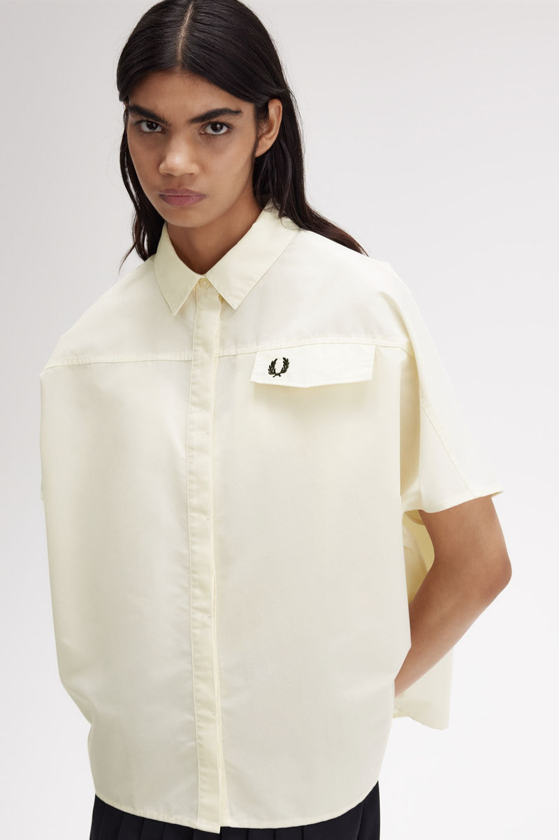 BOXY PANELLED SHIRT