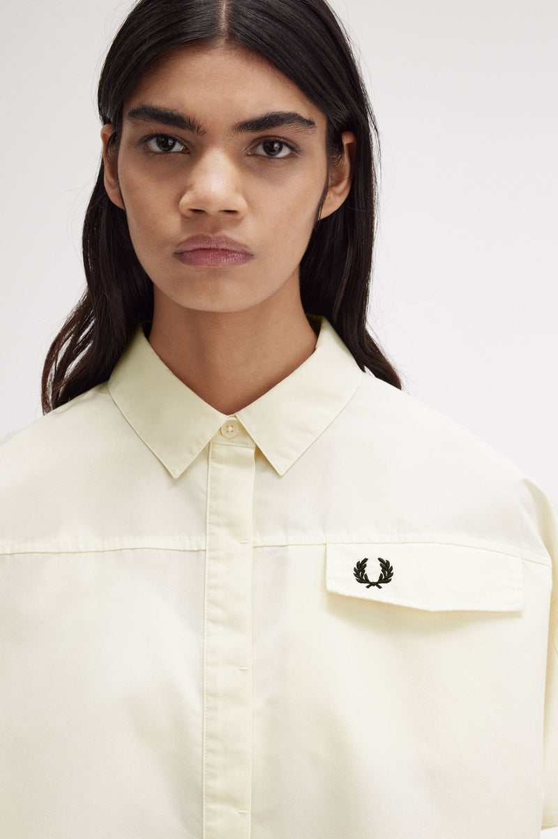 BOXY PANELLED SHIRT