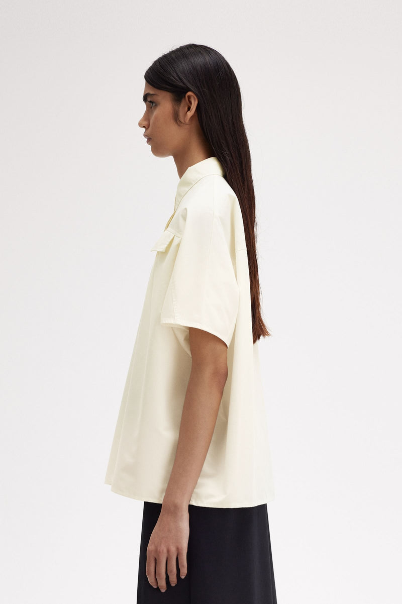 BOXY PANELLED SHIRT