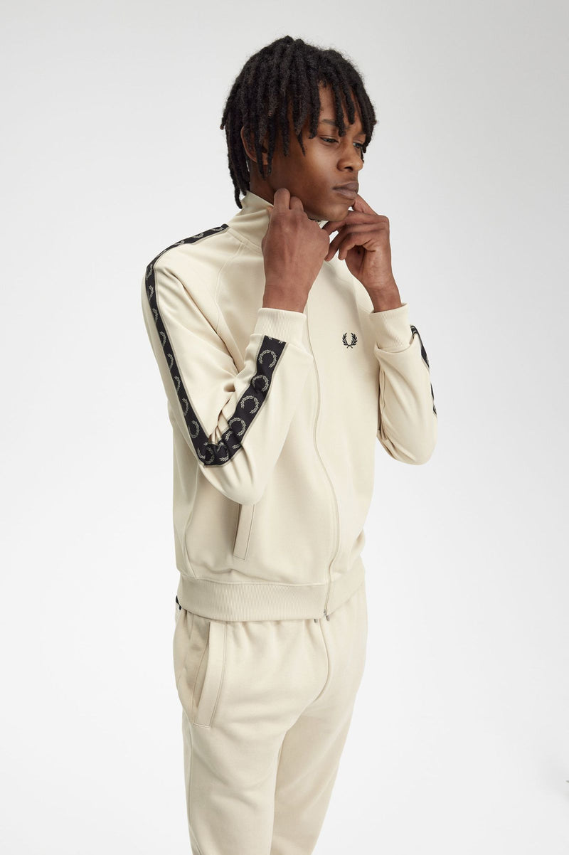 CONTRAST TAPE TRACK JACKET