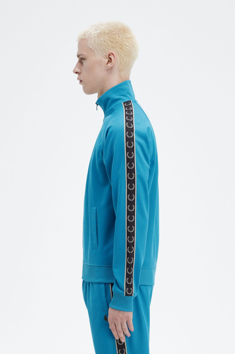 CONTRAST TAPE TRACK JACKET