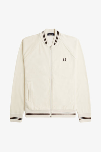 TOWELLING TRACK JACKET