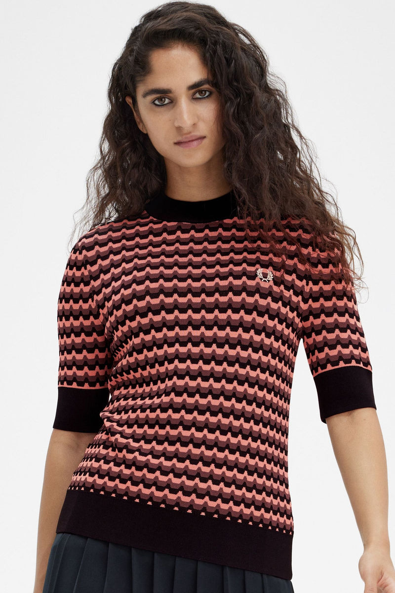 JACQUARD KNIT JUMPER