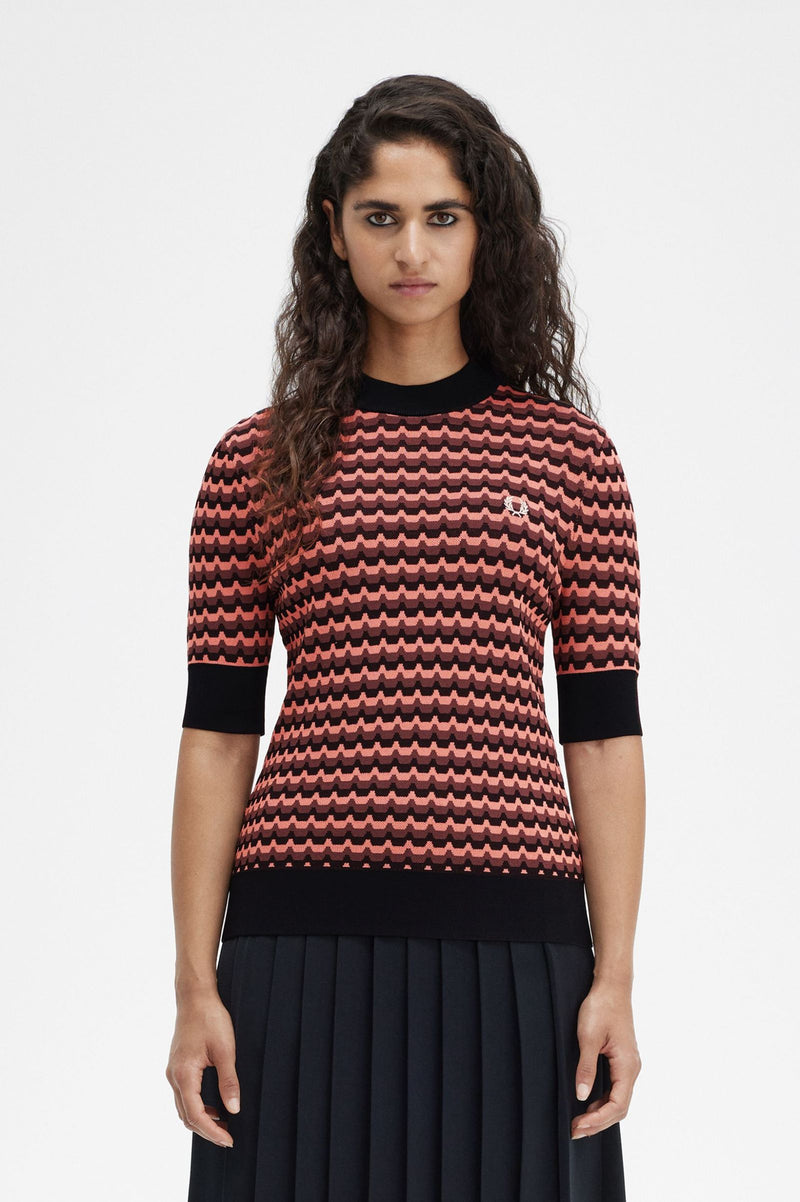 JACQUARD KNIT JUMPER