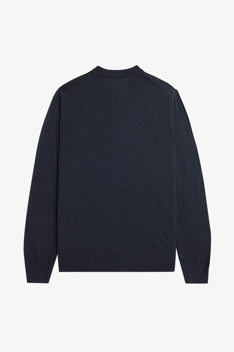 FINE KNIT LONG SLEEVE HENLEY