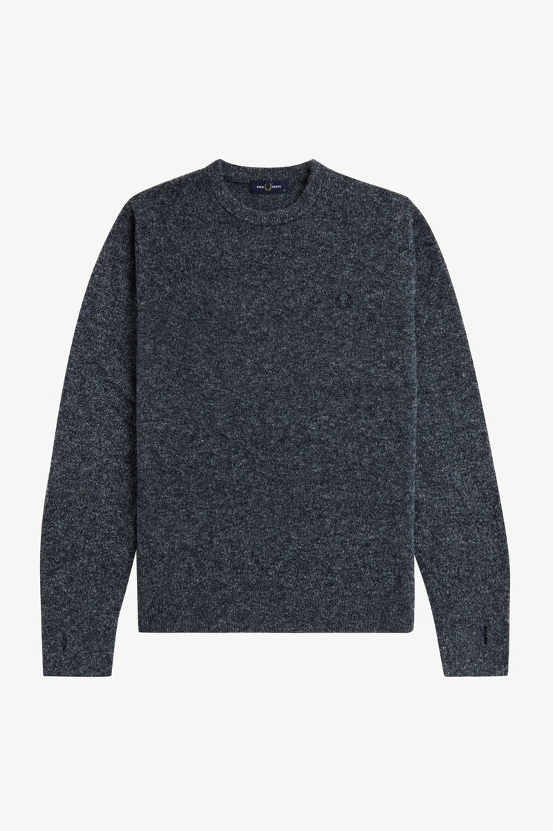 BOUCLE CREW NECK JUMPER