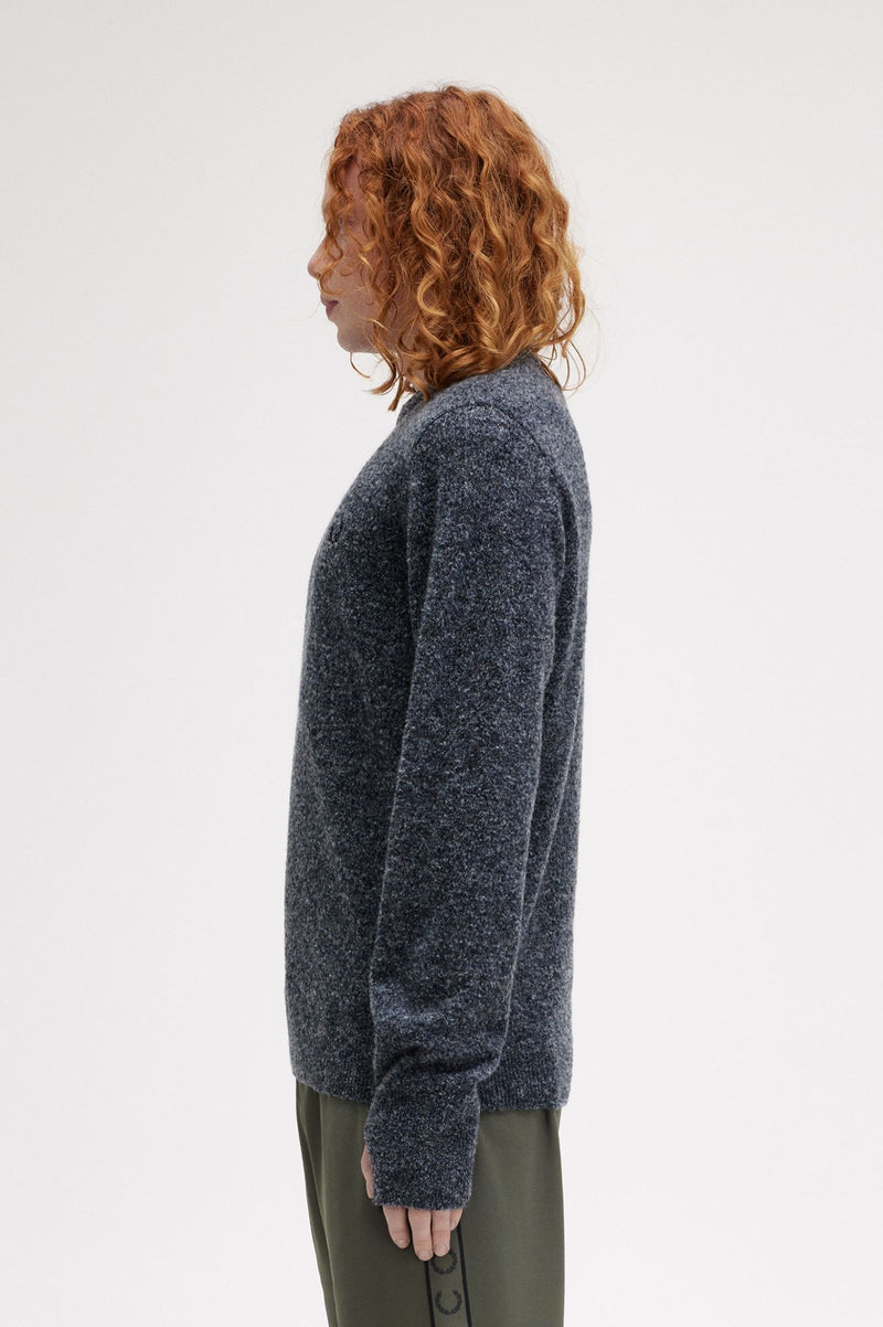 BOUCLE CREW NECK JUMPER