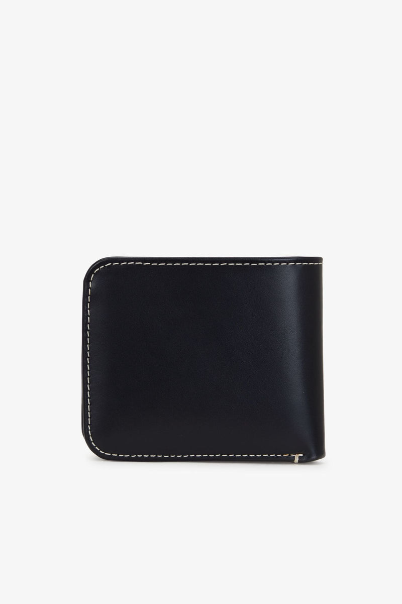 BOX LEATHER BILLFOLD WALLET