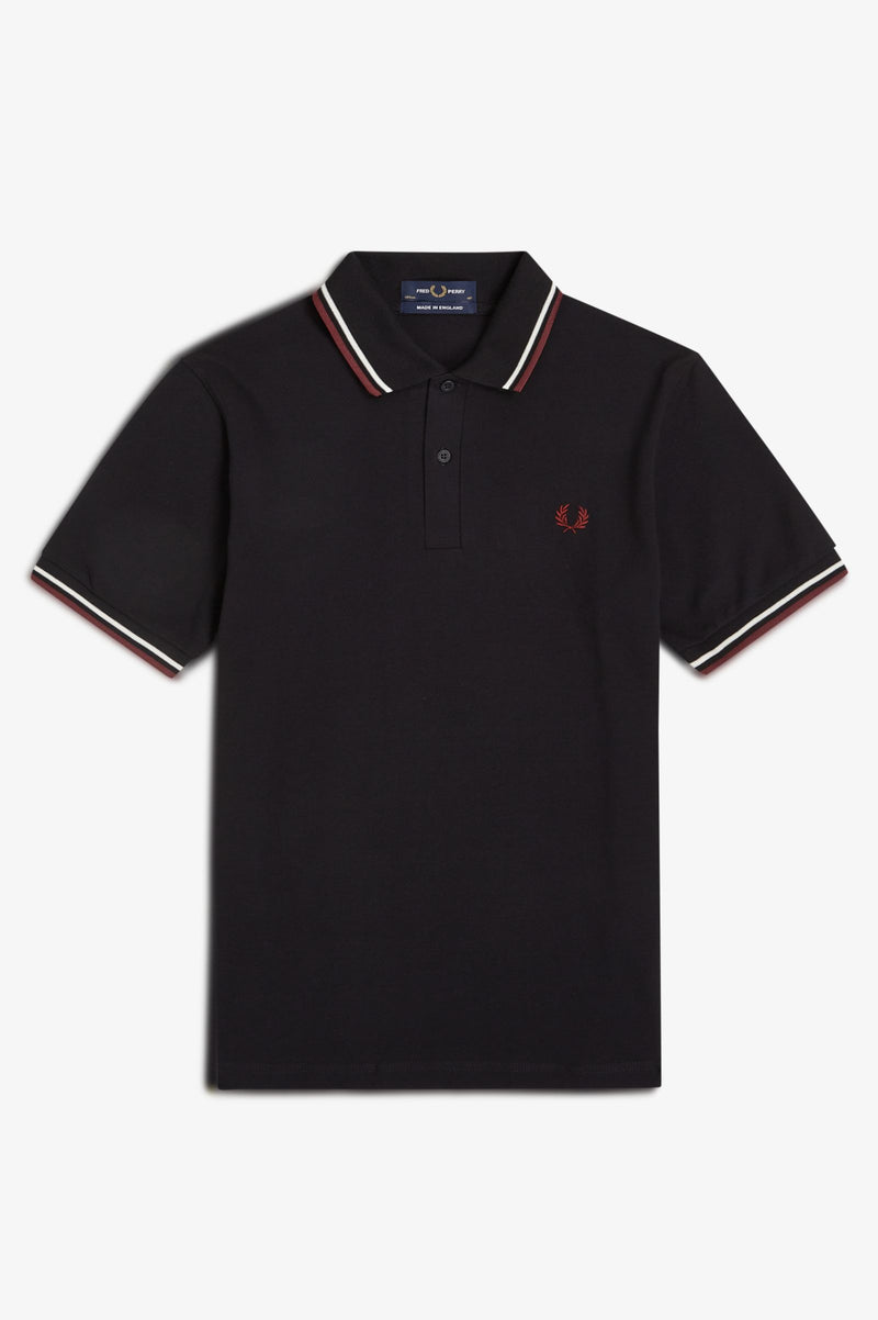 TWIN TIPPED FRED PERRY SHIRT