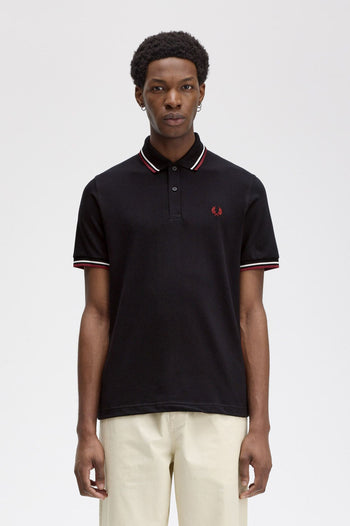 TWIN TIPPED FRED PERRY SHIRT